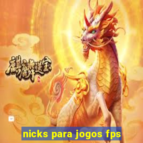 nicks para jogos fps